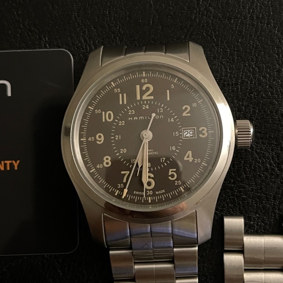 Hamilton Men's H70605193 Khaki Field - Picture 2 of 15